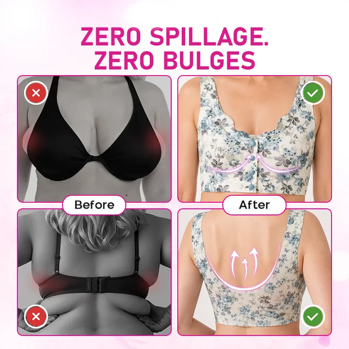 🔥Last Day💥Convenient Front-Closure Ultra Thin Bra🔥10-Pack Only $24