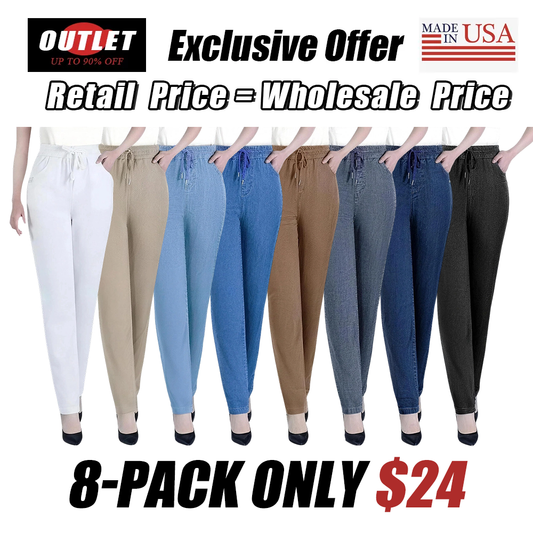 🔥Last Day💥High Waist Ultra-Stretch Mom Jeans🔥8-Pack Only $24