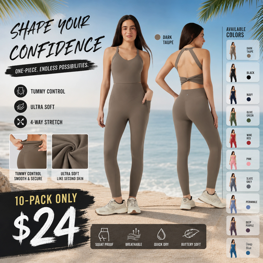 🔥Hot Sale💥Women's Tummy Control Shaping Pocket Bodysuits