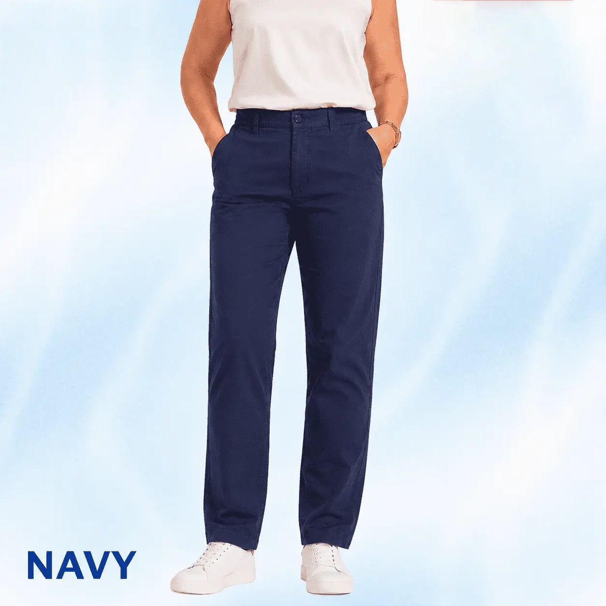 🔥Hot Sale💥Women's Multi-Pocket Stretch Comfort Pants🔥8-Pack - All Colors Included