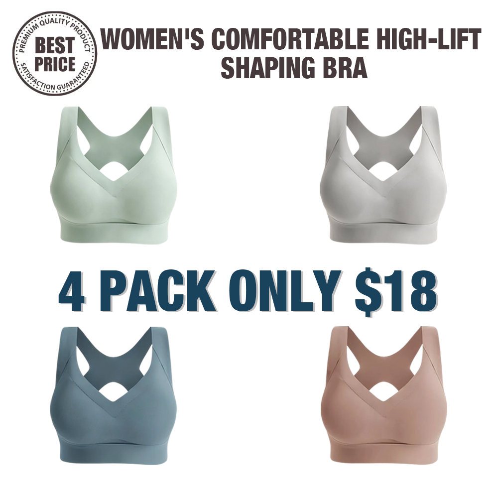 🔥Last Day💥Women's Comfortable High-Lift Shaping Bra🔥8-Pack Only $24