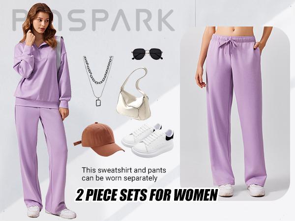 Women's 2-Piece Travel Set – Half-Zip Pullover & Joggers | Fall 2025