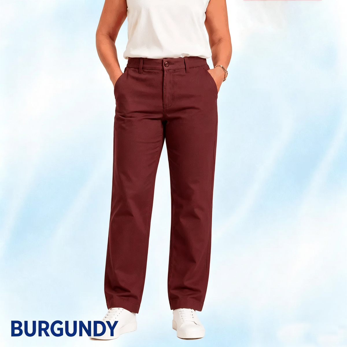 🔥Hot Sale💥Women's Multi-Pocket Stretch Comfort Pants🔥8-Pack - All Colors Included