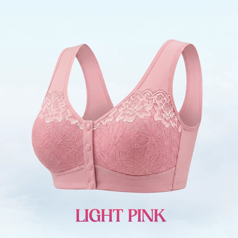🔥Last Day💥Front Closure Breathable Cotton Lifting Bra for Seniors🔥8-Pack Only $24