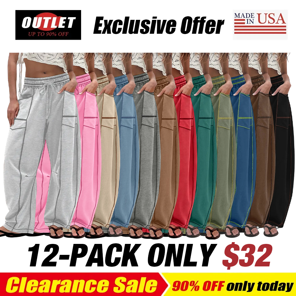 Women's Loose Wide-Leg Yoga & Casual Pants