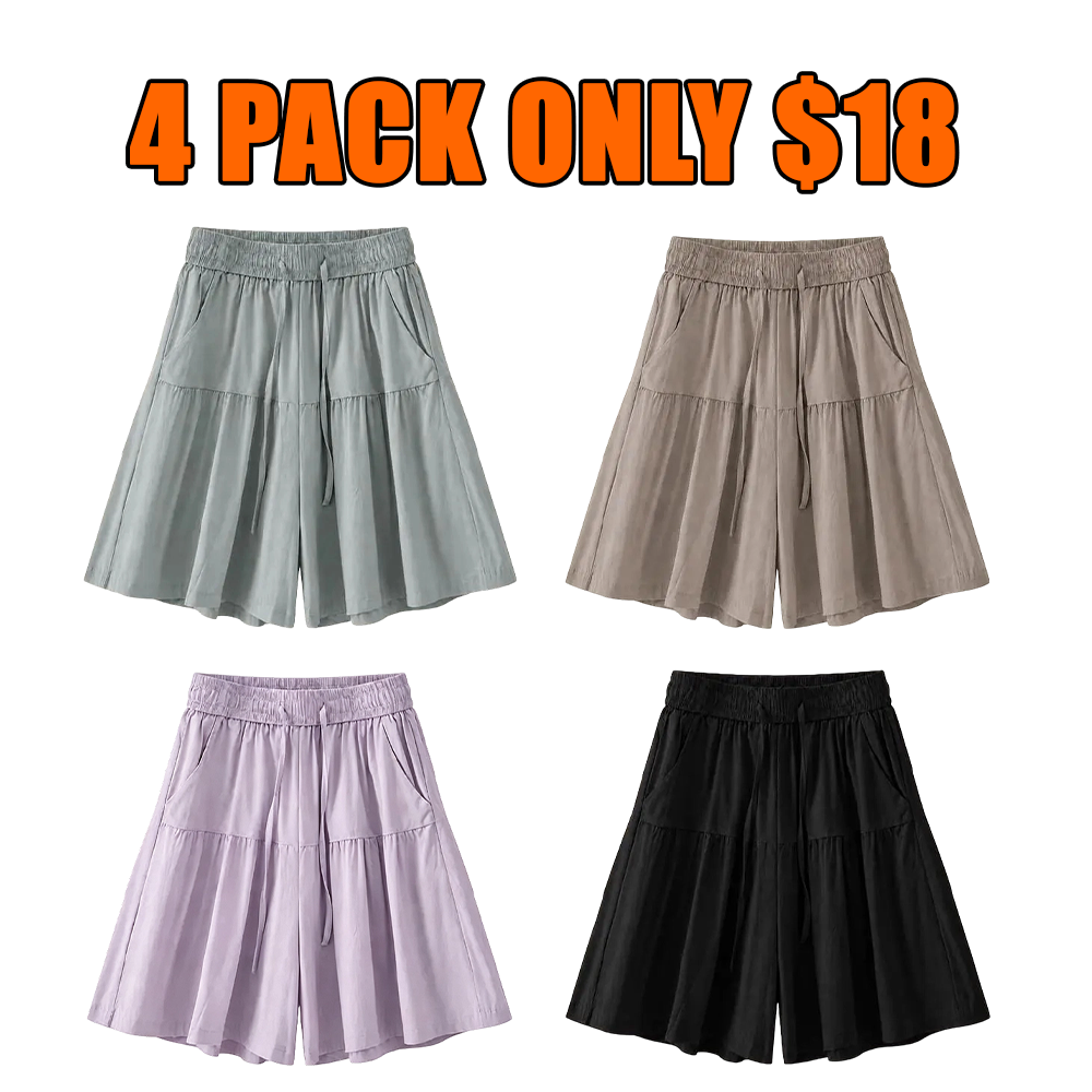 🔥Last Day💥Women's Lightweight Stretch Comfy Flowy Shorts🔥8-Pack Only $24