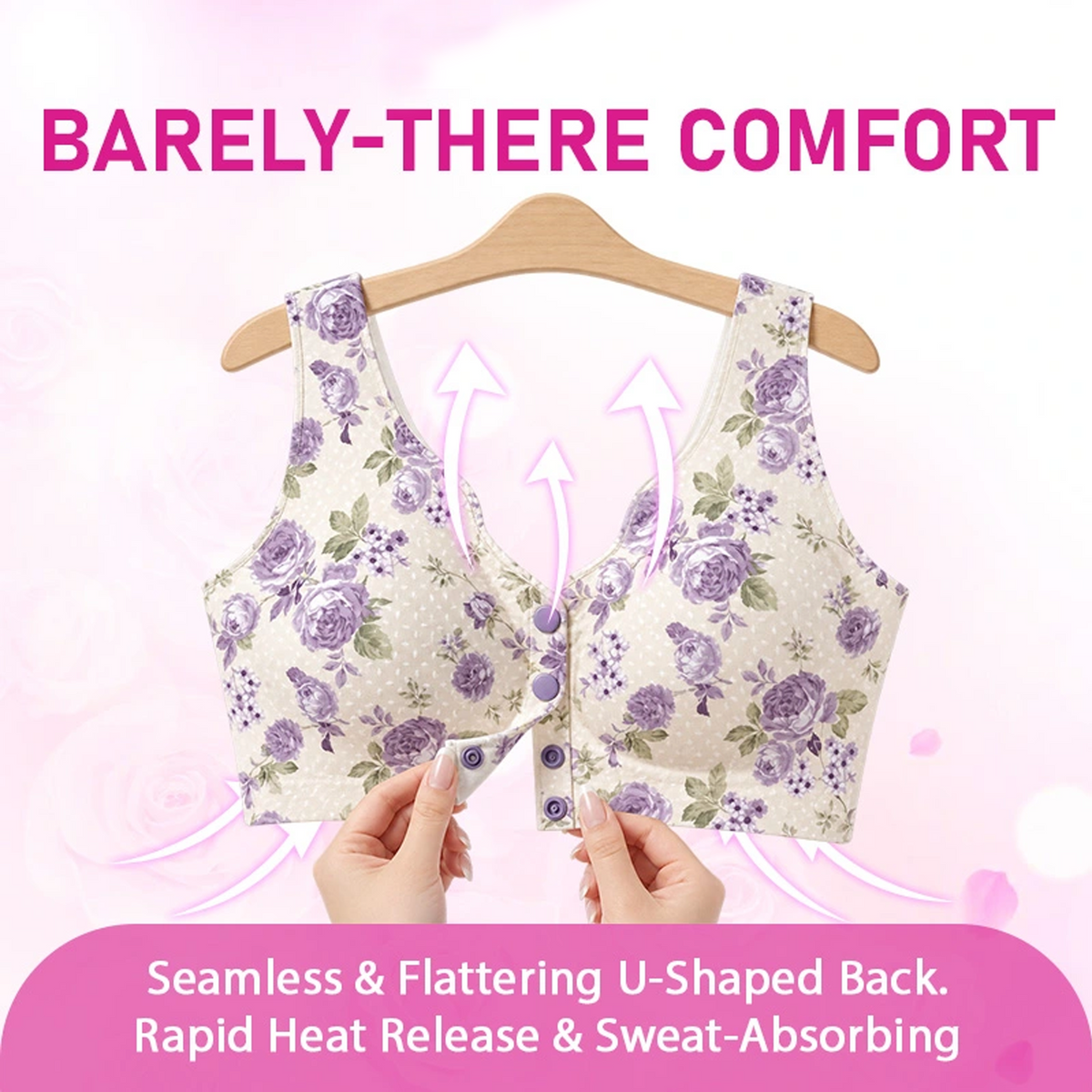 🔥Last Day💥Convenient Front-Closure Ultra Thin Bra🔥10-Pack Only $24