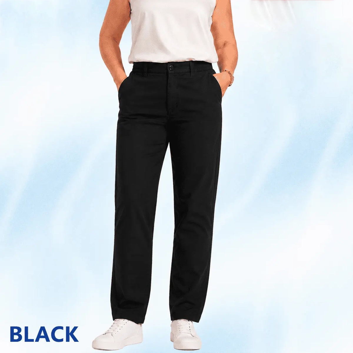 🔥Hot Sale💥Women's Multi-Pocket Stretch Comfort Pants🔥8-Pack - All Colors Included