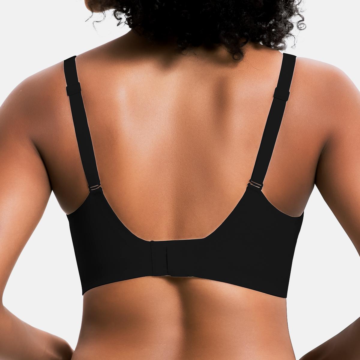 Women's Wireless Seamless Jelly Bra Deep V
