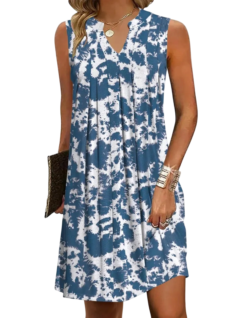 Women's Casual A-Line Dress with Pockets