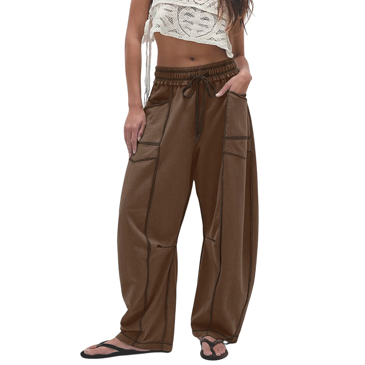 Women's Loose Wide-Leg Yoga & Casual Pants