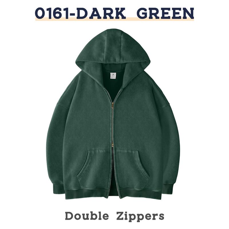 Unisex Fleece Zip-Up Hoodie – Soft, Warm, and Stylish | Available in 8 Colors | Perfect for Casual Wear or Layering