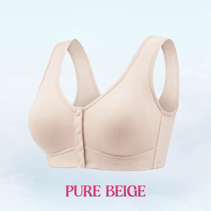🔥Last Day💥Front Closure Breathable Cotton Lifting Bra for Seniors🔥8-Pack Only $24