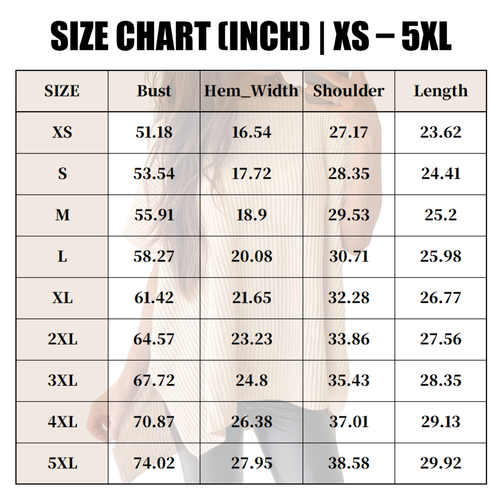 🔥Hot Sale💥 - Women's Round Neck Batwing Short Sleeve Loose Knit Top