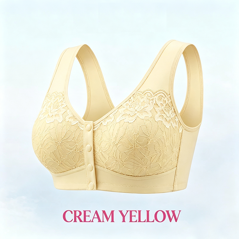 🔥Last Day💥Front Closure Breathable Cotton Lifting Bra for Seniors🔥8-Pack Only $24