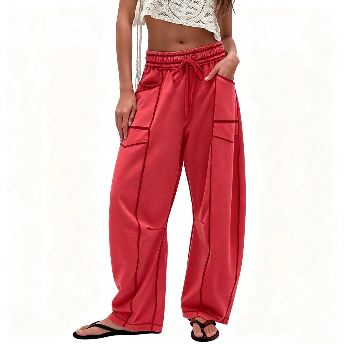 Women's Loose Wide-Leg Yoga & Casual Pants