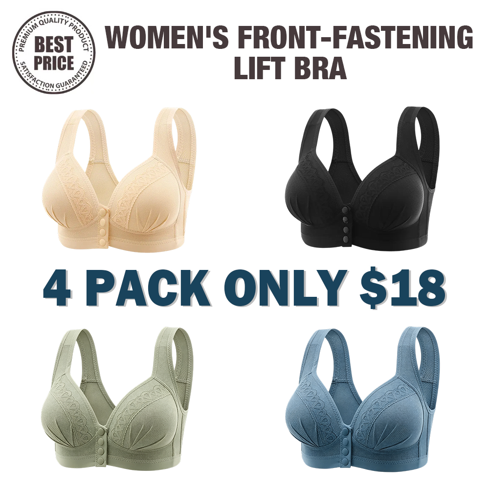 🔥Last Day💥Women's Front-Fastening Lift Bra🔥8-Pack Only $24