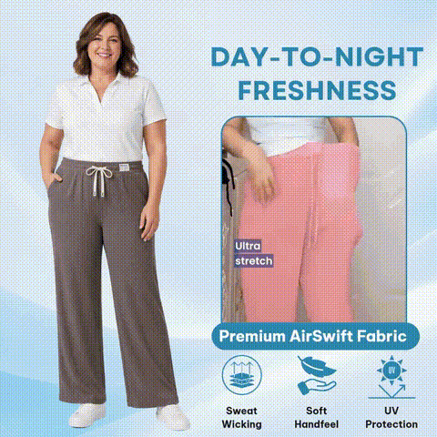 🔥Last Day💥 Women's Ultra Soft Perfect Drape Pull-On Pants🔥8-Pack Only $24
