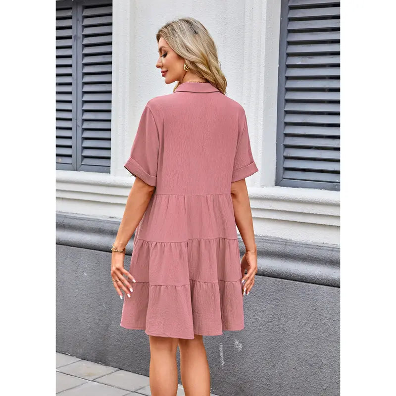 🔥Hot Sale💥Women’s Summer Babydoll Dress🔥8-PACK - All Colors Included