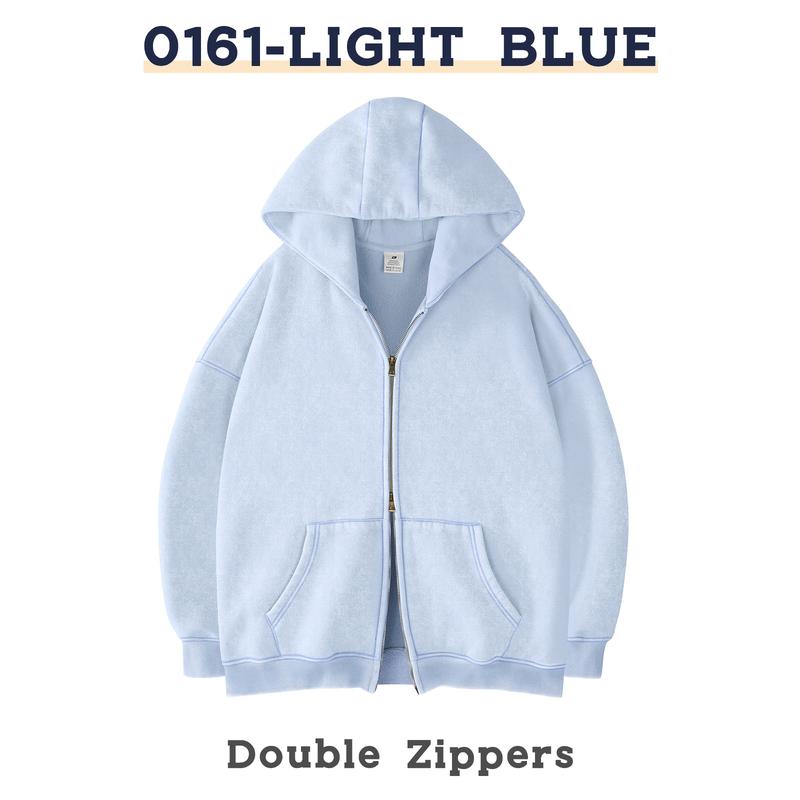 Unisex Fleece Zip-Up Hoodie – Soft, Warm, and Stylish | Available in 8 Colors | Perfect for Casual Wear or Layering