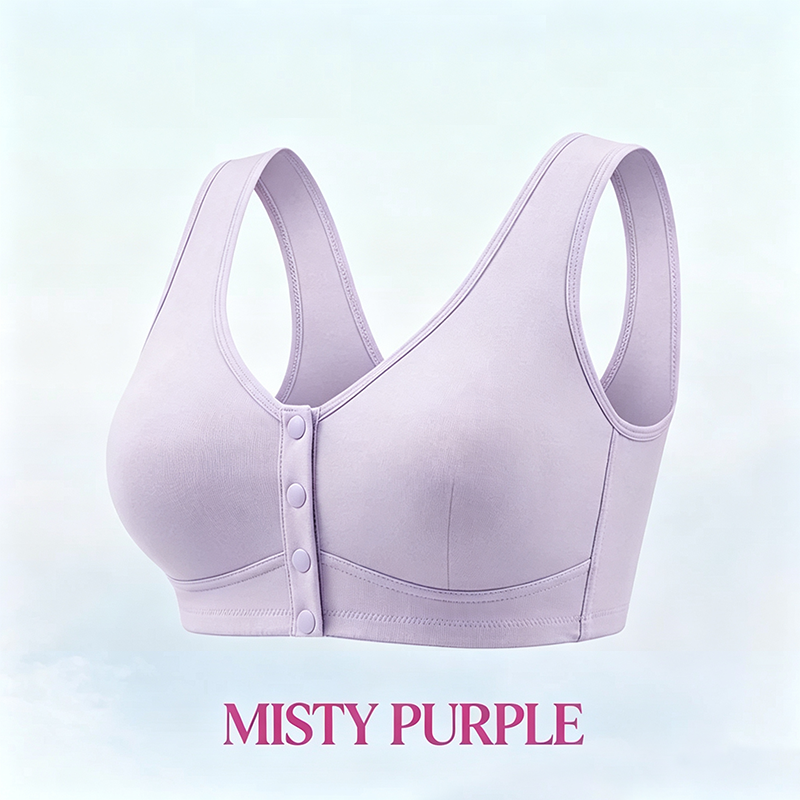 🔥Last Day💥Front Closure Breathable Cotton Lifting Bra for Seniors🔥8-Pack Only $24