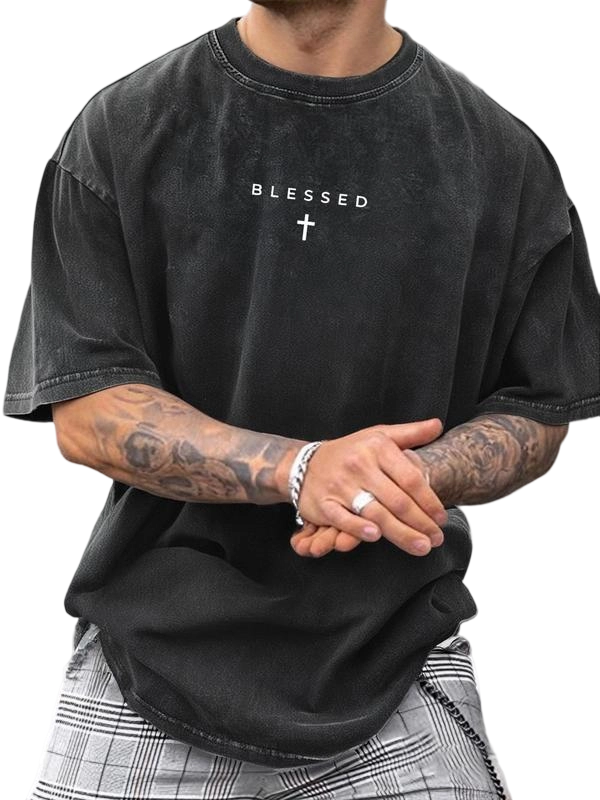 Men’s Cross Graphic Street Tee