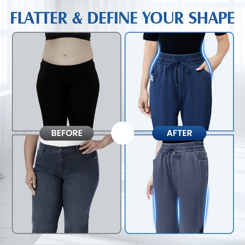 🔥Last Day💥High Waist Ultra-Stretch Mom Jeans🔥8-Pack Only $24