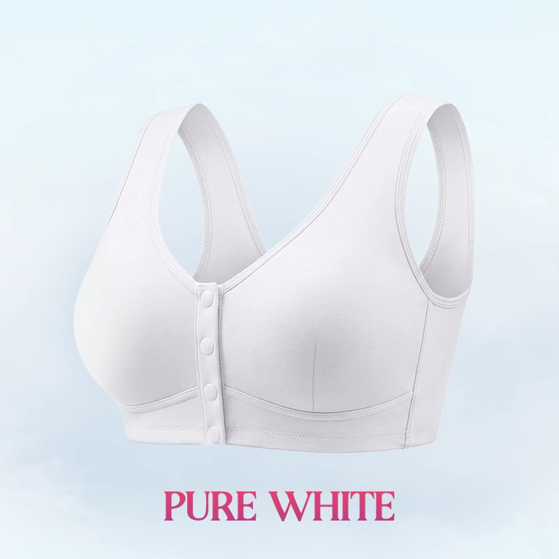 🔥Last Day💥Front Closure Breathable Cotton Lifting Bra for Seniors🔥8-Pack Only $24