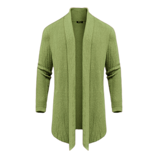 Men’s Shawl Collar Knit Drape Cardigan