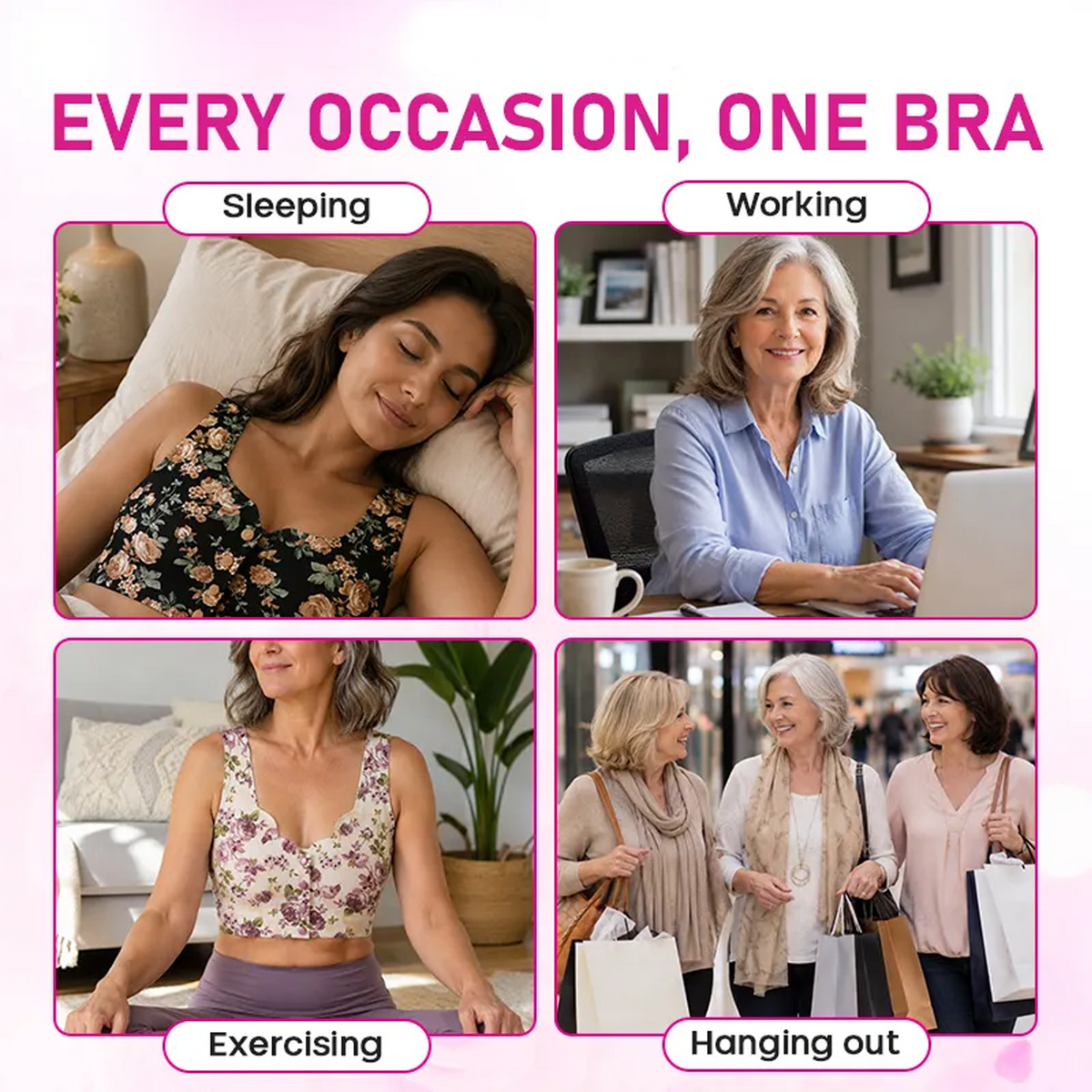 🔥Last Day💥Convenient Front-Closure Ultra Thin Bra🔥10-Pack Only $24