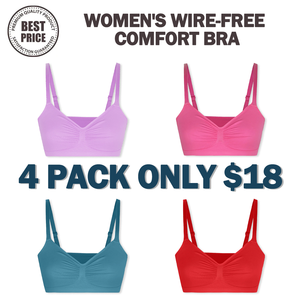 🔥Last Day💥Women's Wire-free Comfort Bra🔥8-Pack Only $24