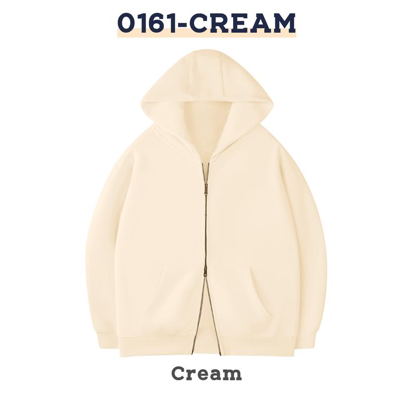 Unisex Fleece Zip-Up Hoodie – Soft, Warm, and Stylish | Available in 8 Colors | Perfect for Casual Wear or Layering