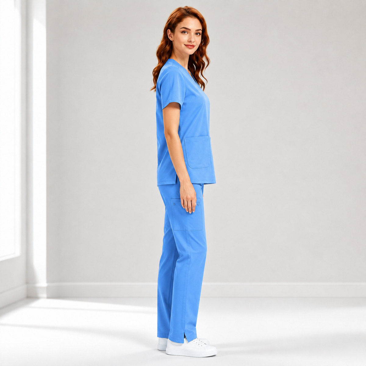 Women's Yoga Scrub 2-Piece Sets