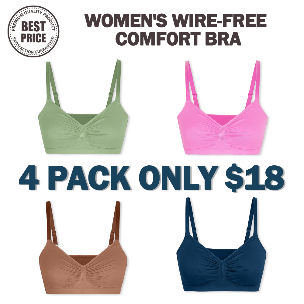 🔥Last Day💥Women's Wire-free Comfort Bra🔥8-Pack Only $24